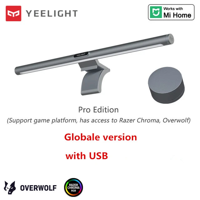 Yeelight Monitor Light Bar Pro | RGB Screen Hanging Light with Smart App Control