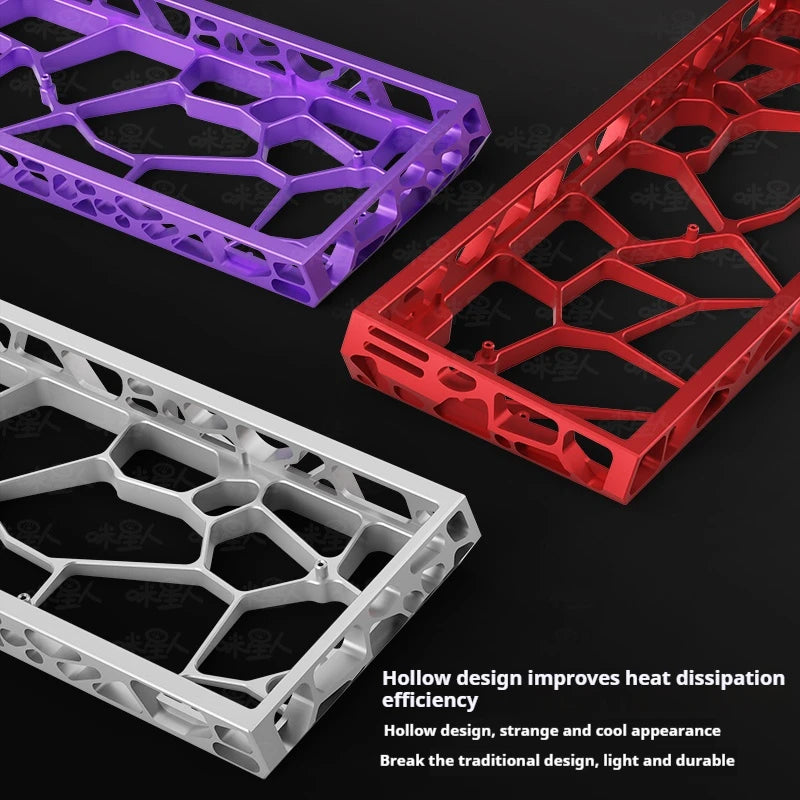 60% Hollow Aluminum Keyboard Case — Compatible with Wooting, Aula Win60 & More