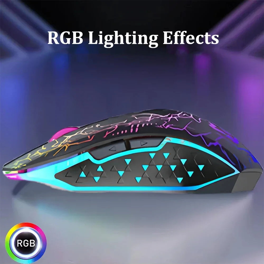 The Phantom Glide | Bluetooth 5.2 + 2.4G Dual-Mode RGB Gaming Mouse