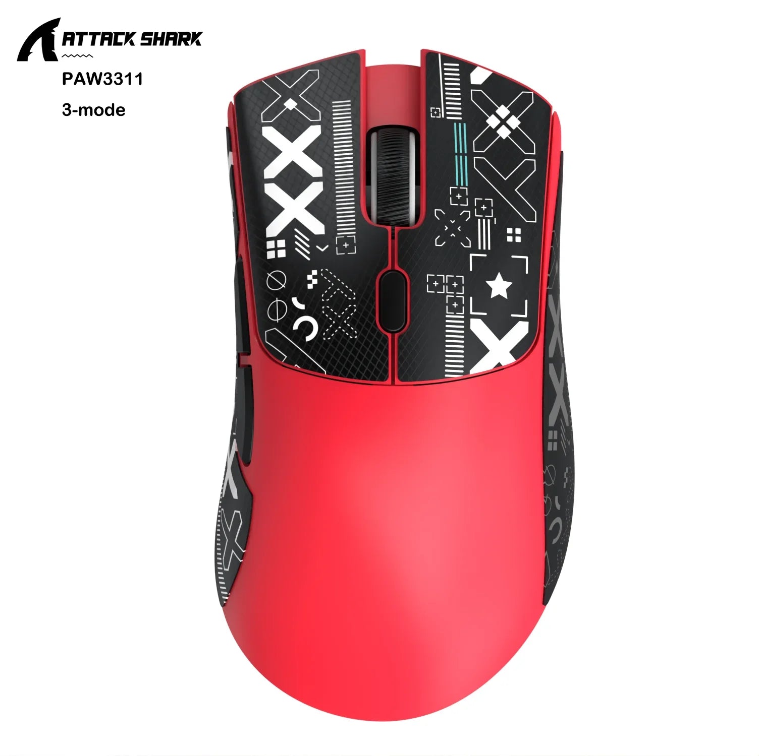 Attack Shark R1/X11 – Ultra-Lightweight Wireless Gaming Mouse (PAW3311)
