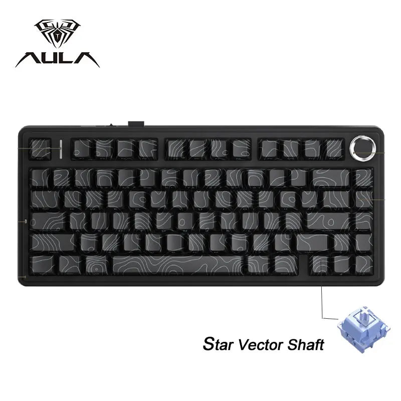 AULA F75 Wireless Mechanical Gaming Keyboard - Gasket Mount