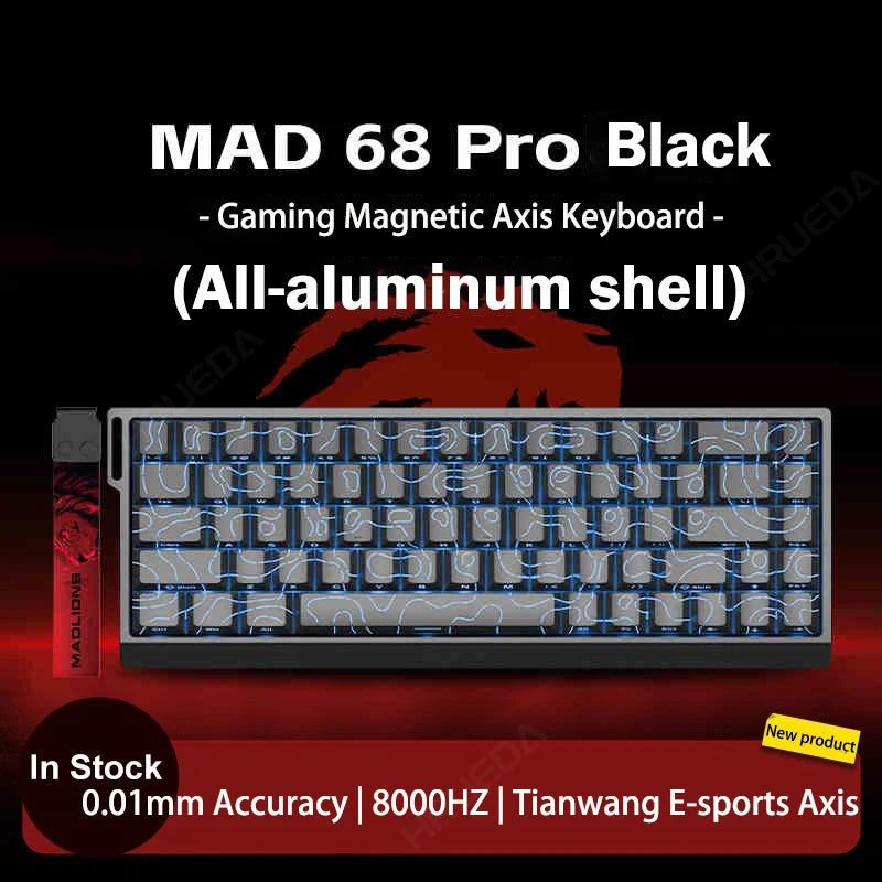 Madlions Mad60/68 HE — Magnetic Switch Gaming Keyboard