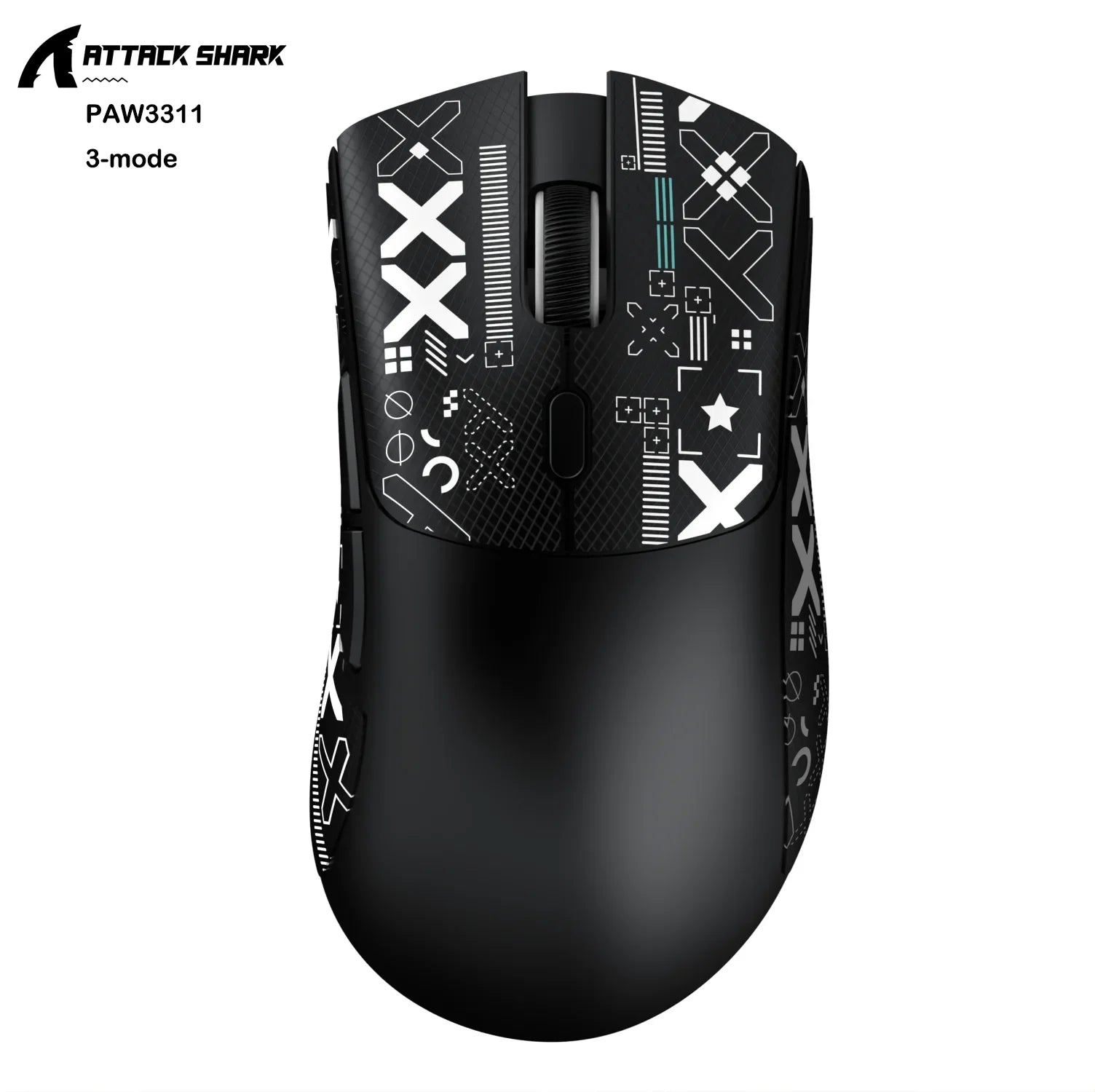 Attack Shark R1/X11 – Ultra-Lightweight Wireless Gaming Mouse (PAW3311)