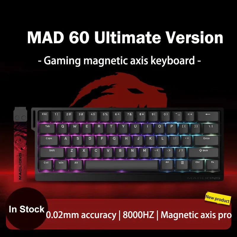 Madlions Mad60/68 HE — Magnetic Switch Gaming Keyboard