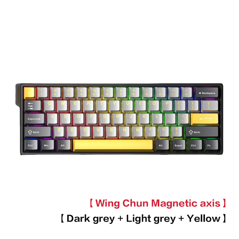 AULA WiN 60 — Magnetic Axis Gaming Keyboard | 8K Response Rate | 60% Layout