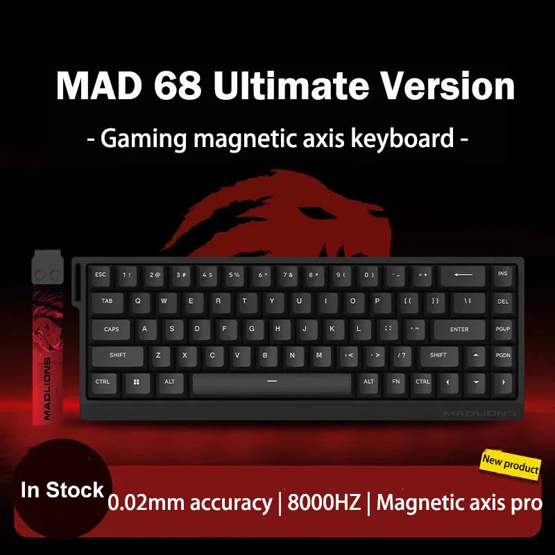 Madlions Mad60/68 HE — Magnetic Switch Gaming Keyboard
