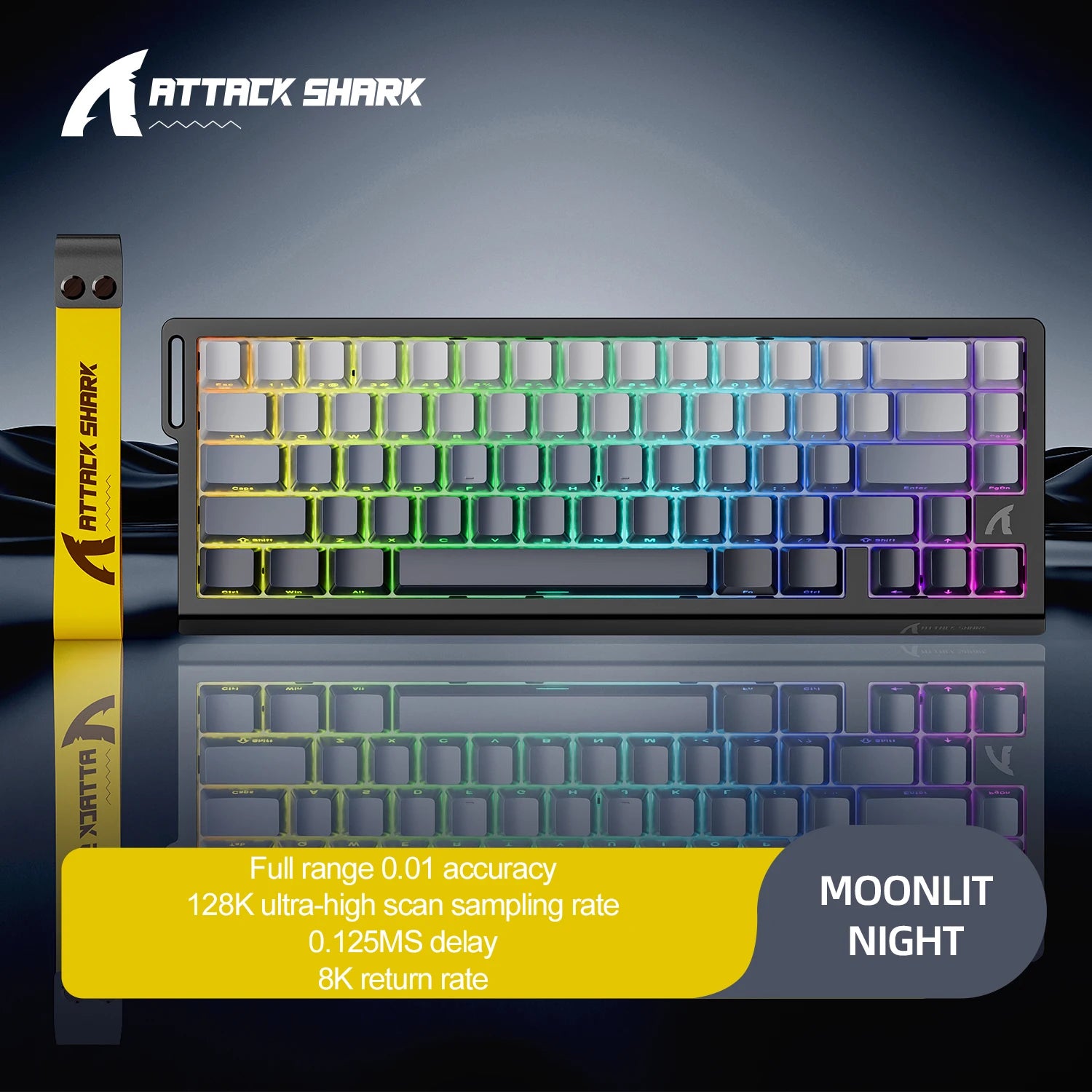 Attack Shark X68HE — Pro Magnetic Gaming Keyboard | 8000Hz Rapid Trigger