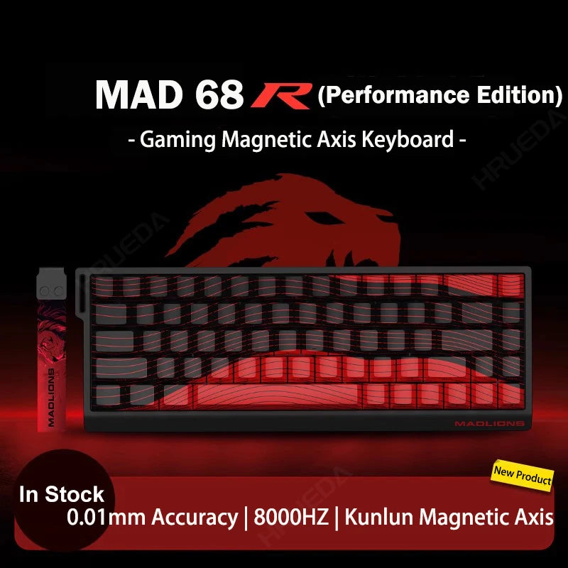 Madlions Mad60/68 HE — Magnetic Switch Gaming Keyboard