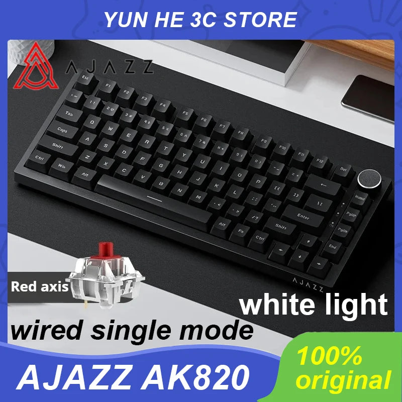 Ajazz AK820 Gasket-Mount Mechanical Keyboard - 75% Layout