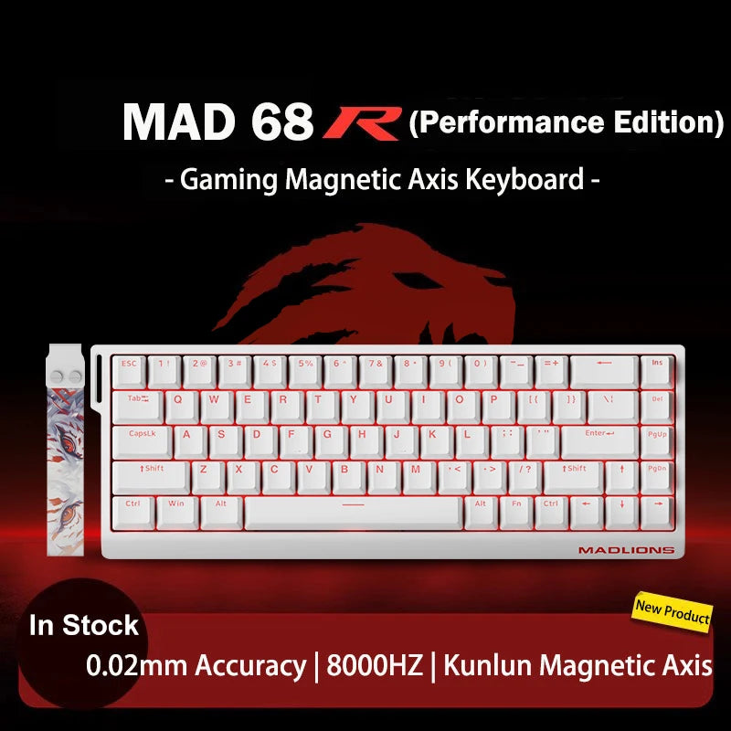 Madlions Mad60/68 HE — Magnetic Switch Gaming Keyboard