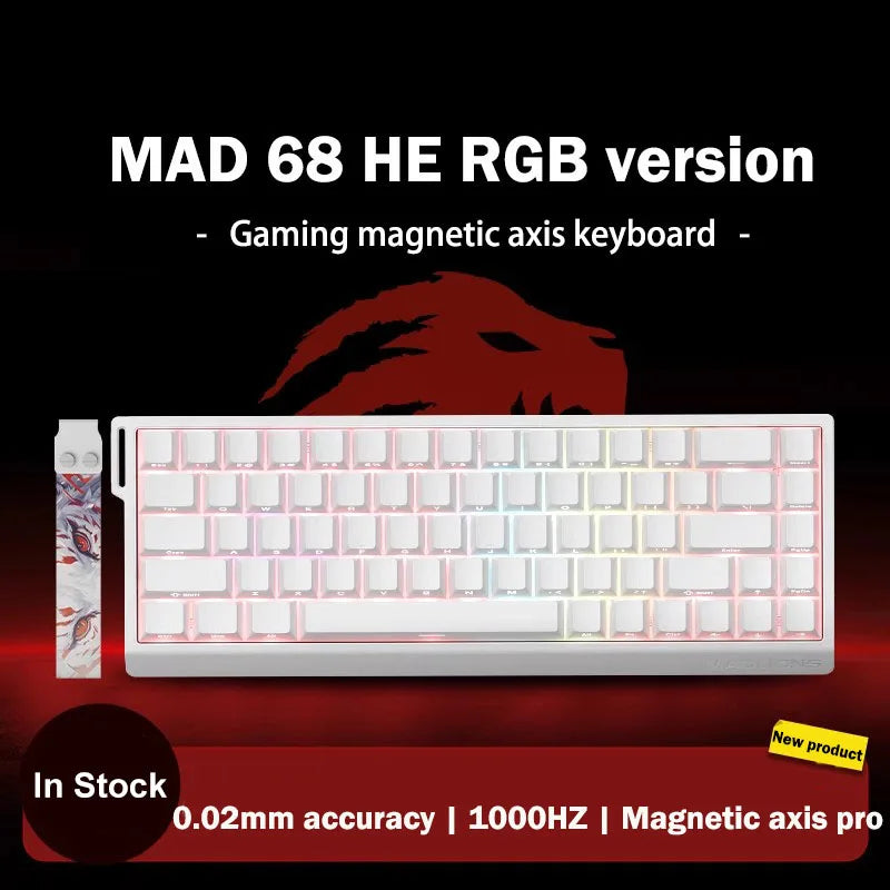 Madlions Mad60/68 HE — Magnetic Switch Gaming Keyboard