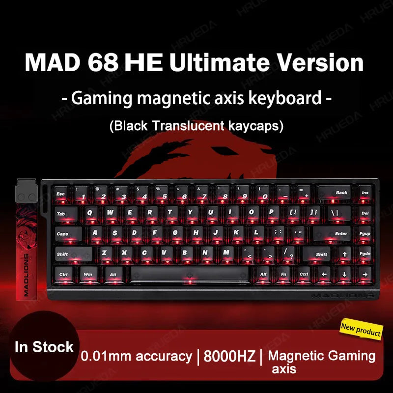Madlions Mad60/68 HE — Magnetic Switch Gaming Keyboard